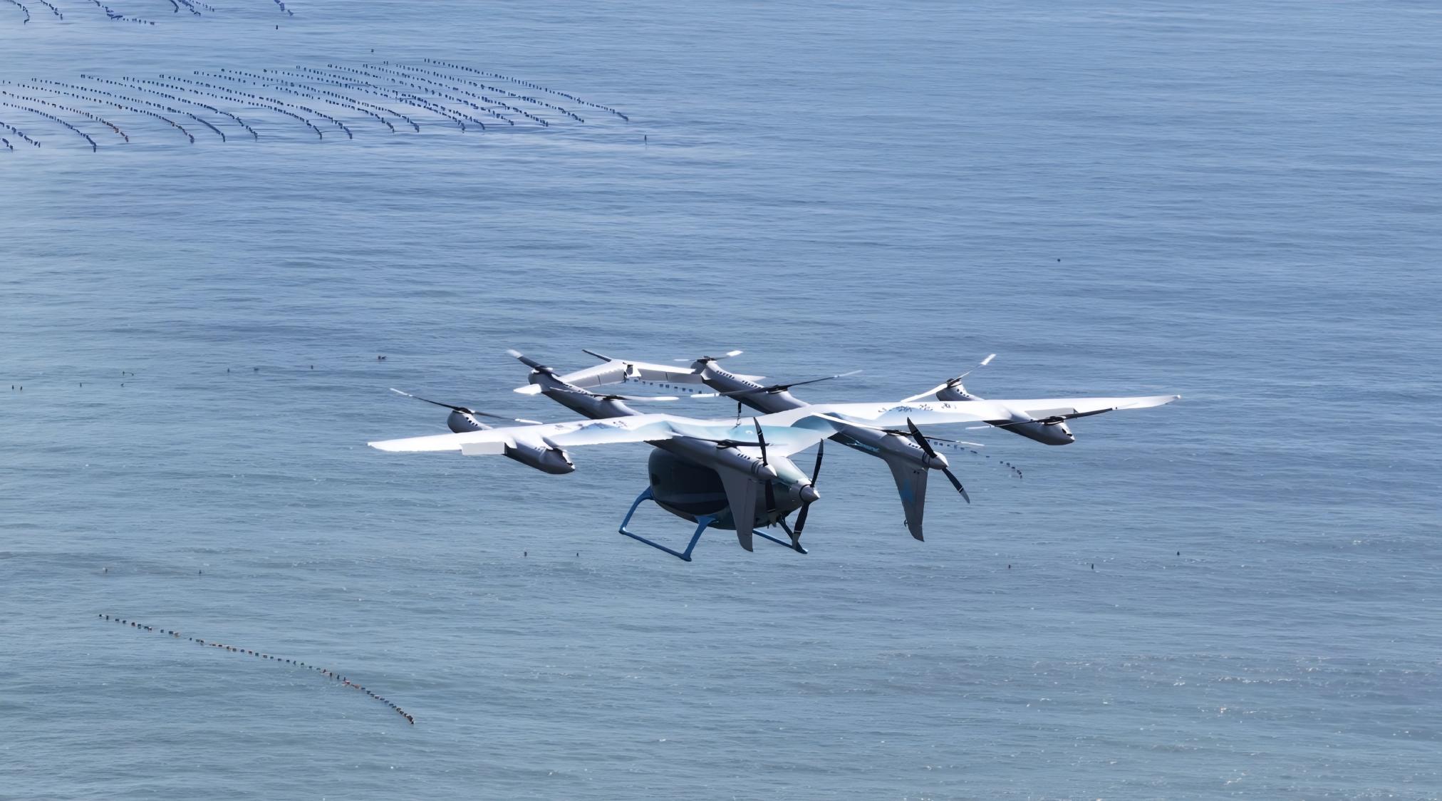 0929 峰飞航空首次完成2t级eVTOL航空器海上风电平台飞行.jpg